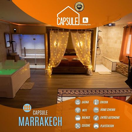 Capsule Marrakech I Chicha I Sauna I Balneo I Console Ps5 I Cinema Trith-Saint-Leger Eksteriør bilde