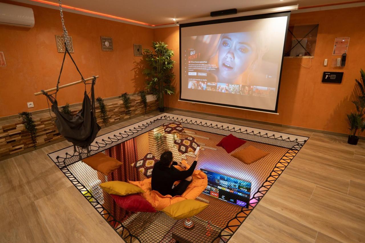 Capsule Marrakech I Chicha I Sauna I Balneo I Console Ps5 I Cinema Trith-Saint-Leger Eksteriør bilde