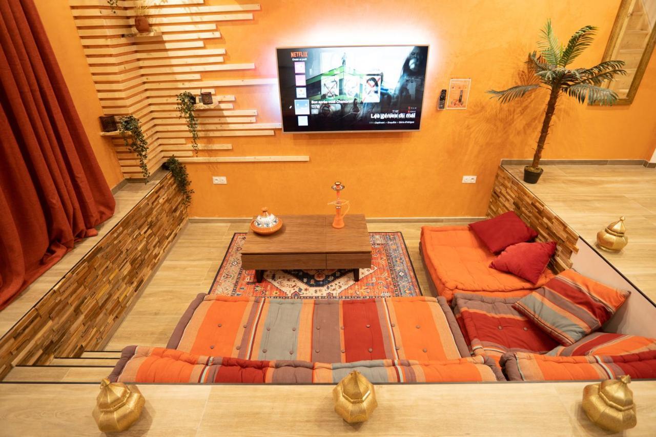 Capsule Marrakech I Chicha I Sauna I Balneo I Console Ps5 I Cinema Trith-Saint-Leger Eksteriør bilde